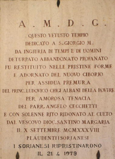 Soriano nel Cimino | Chiesa di San Giorgio